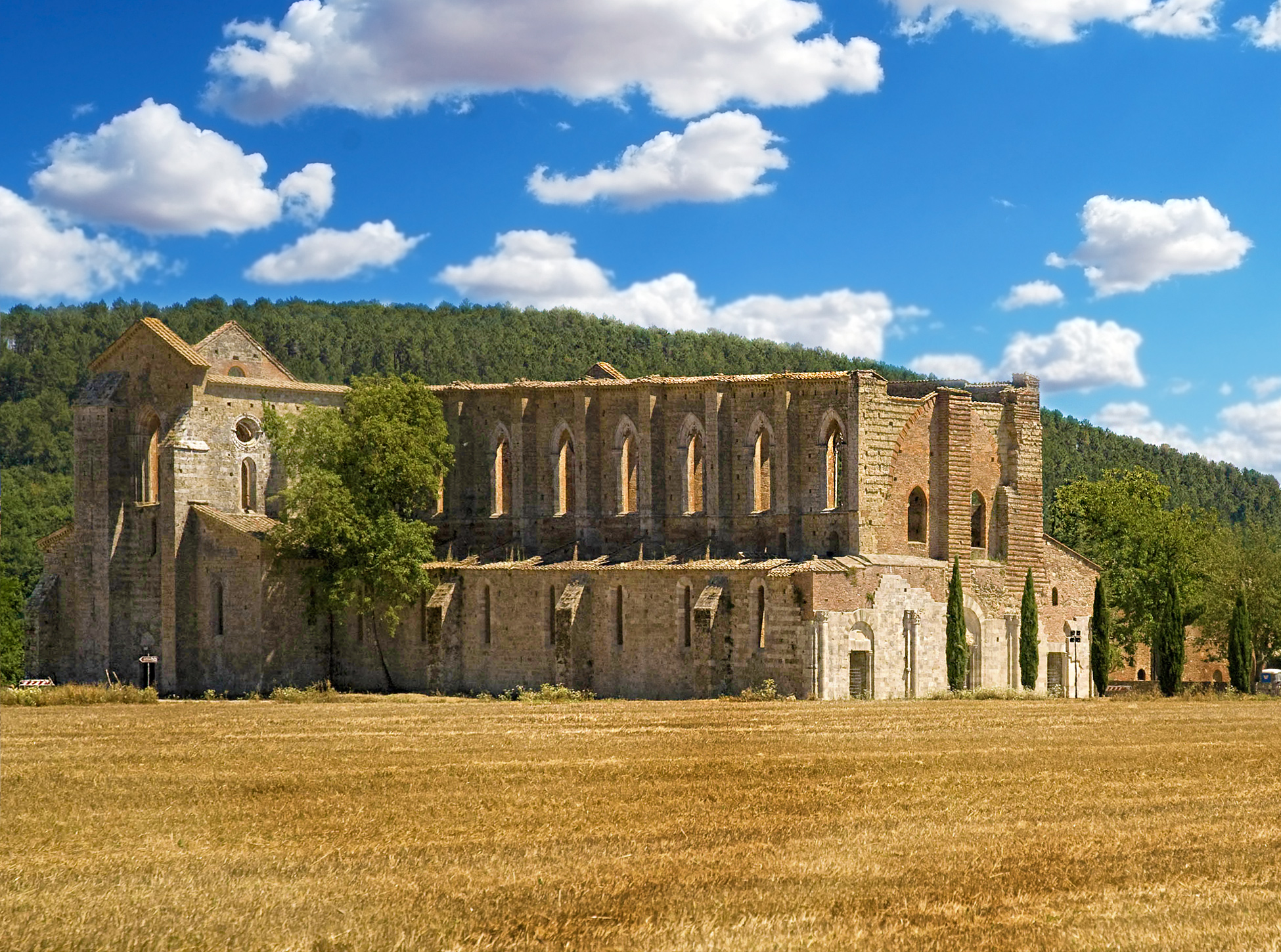San Galgano gothic Abbey - Siena