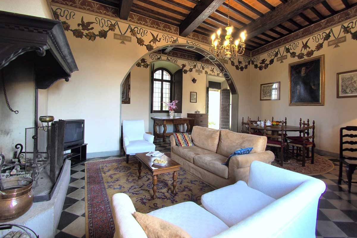 Torre del Vescovo: Internal photograph Villa for rent in Tuscany Italy